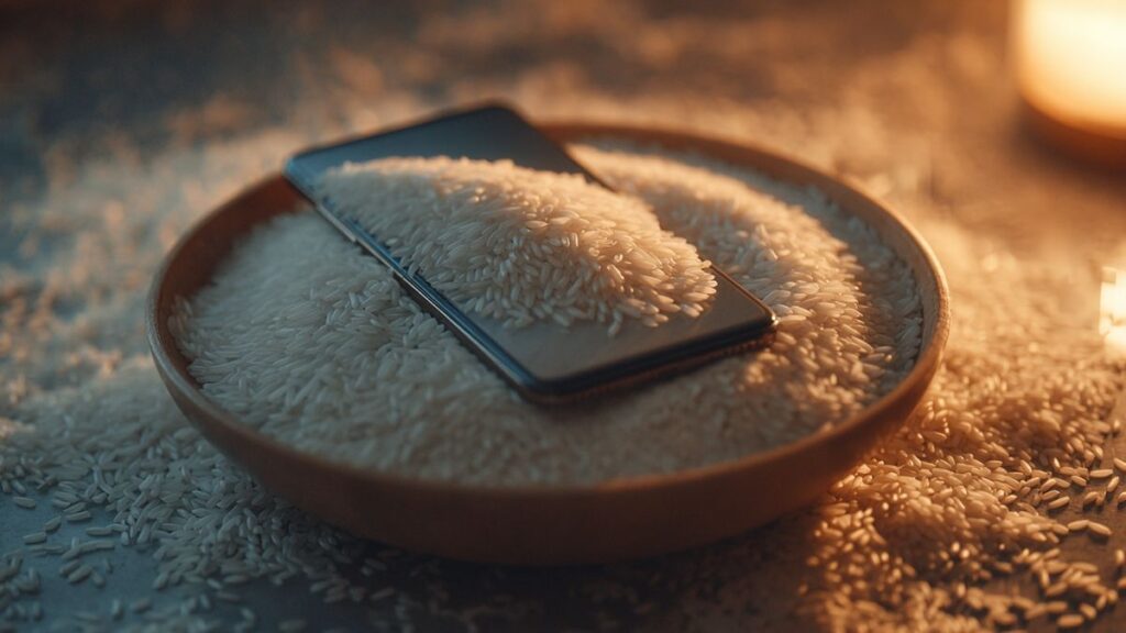 Téléphone tombé à l’eau : que faire ?